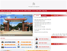 Tablet Screenshot of duyxuyen.gov.vn